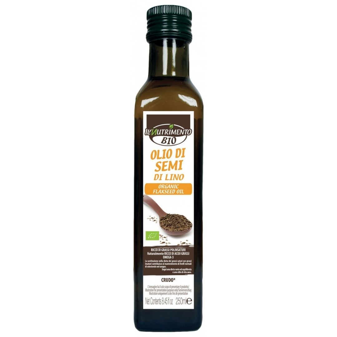 OLIO DI SEMI DI LINO 250ML